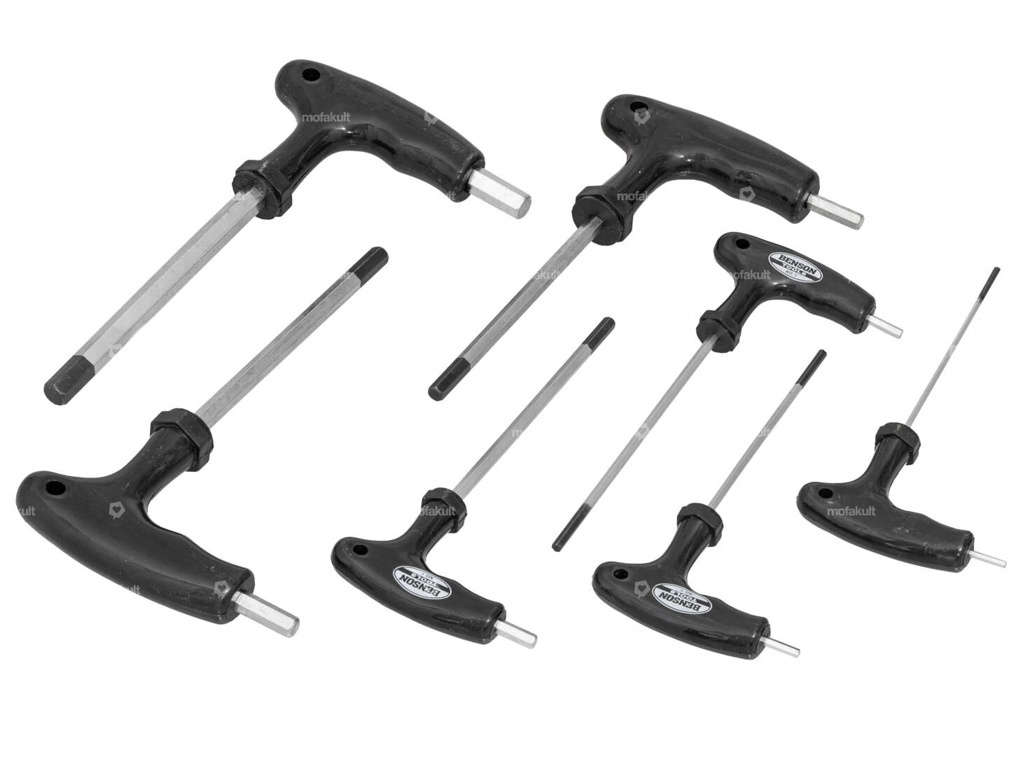 Allen key set T-handles 7 pcs. Carousel Image 1