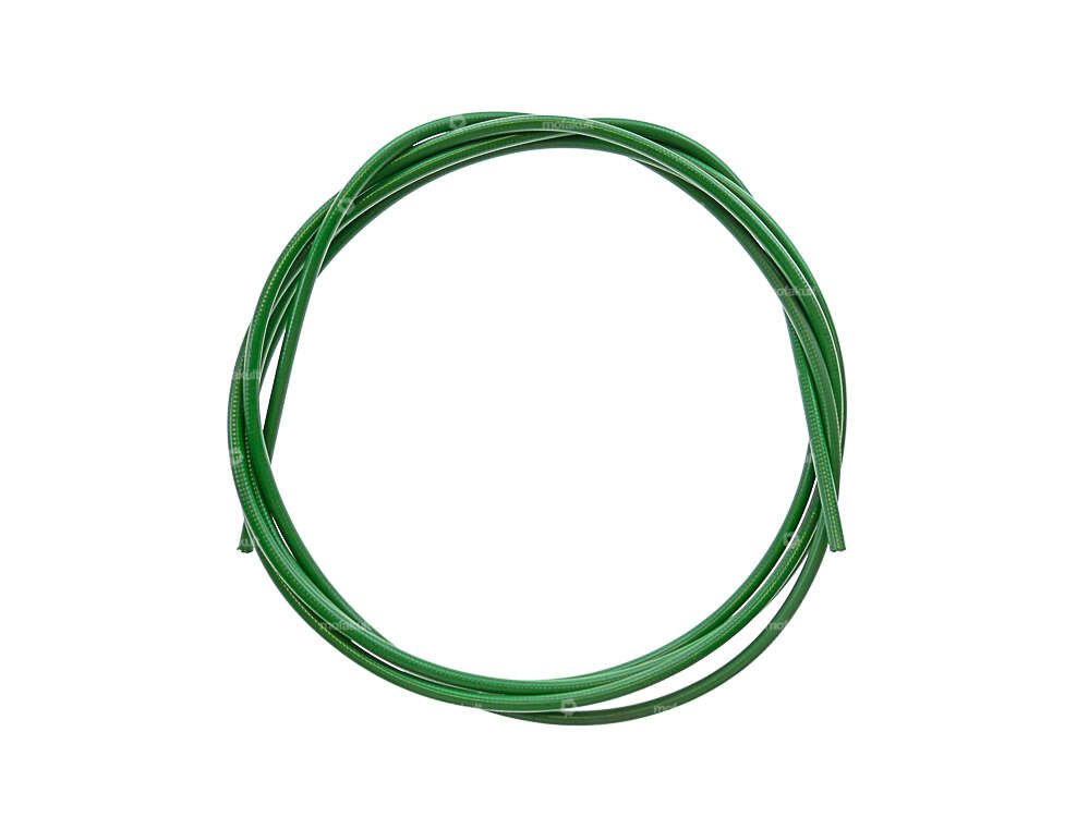 Cable sheath Ø 5 mm grass green (per meter) Metal inner sheath Carousel Image 1