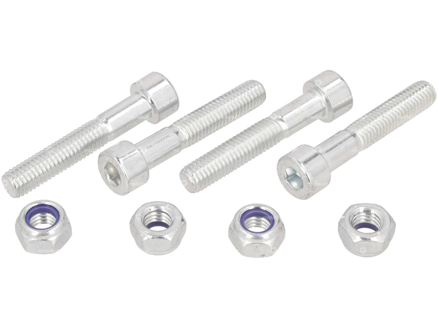 swiing® revival bolt set upper & lower fork bridge galvanized | Pony GTX 521 & Widewall, Cross Carousel Image 1