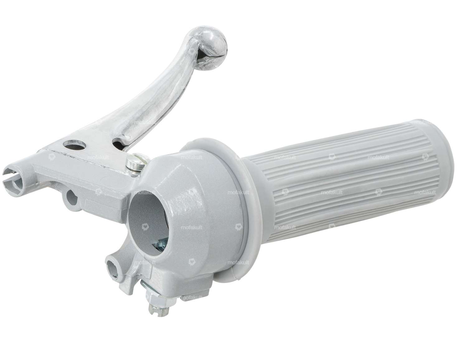 Throttle twist grip light gray Carousel Image 3
