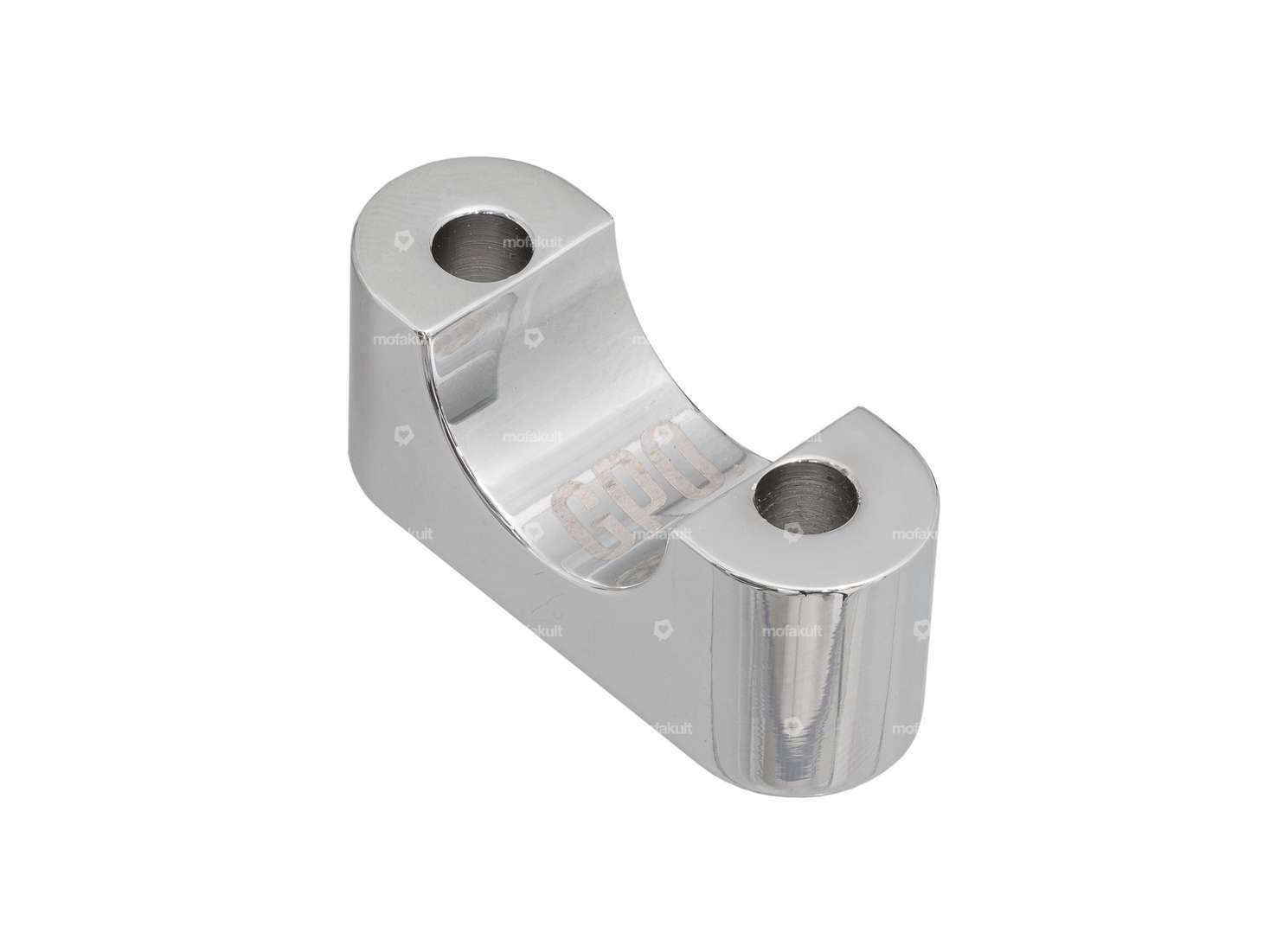 GPO clamping bridge EBR cast fork plate aluminum chrome Carousel Image 2