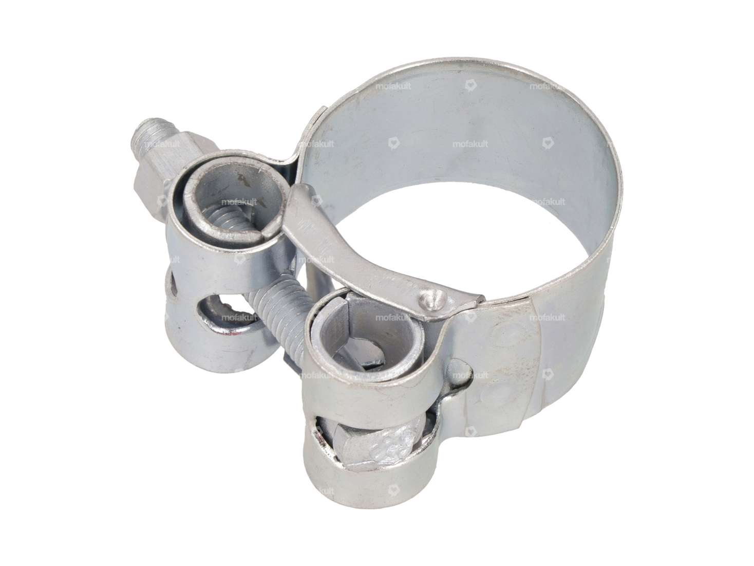Screw clamp 26 - 28 mm solid W1 galvanized Carousel Image 2