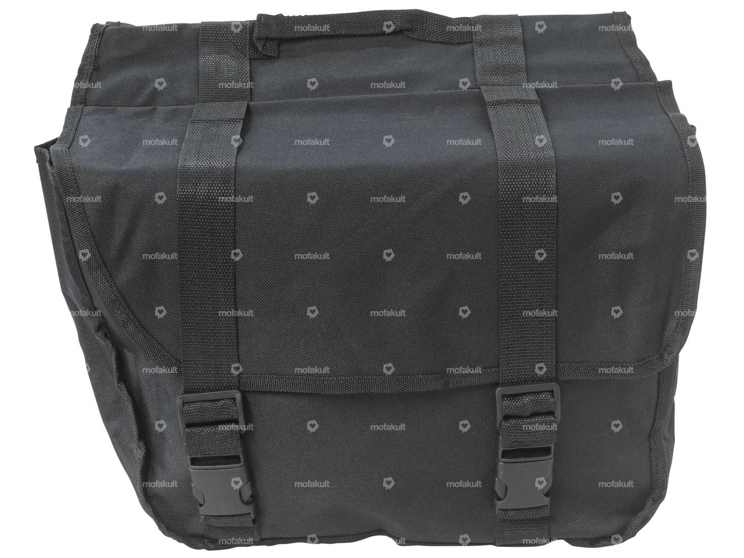 Luggage bag textile black Carousel Image 2