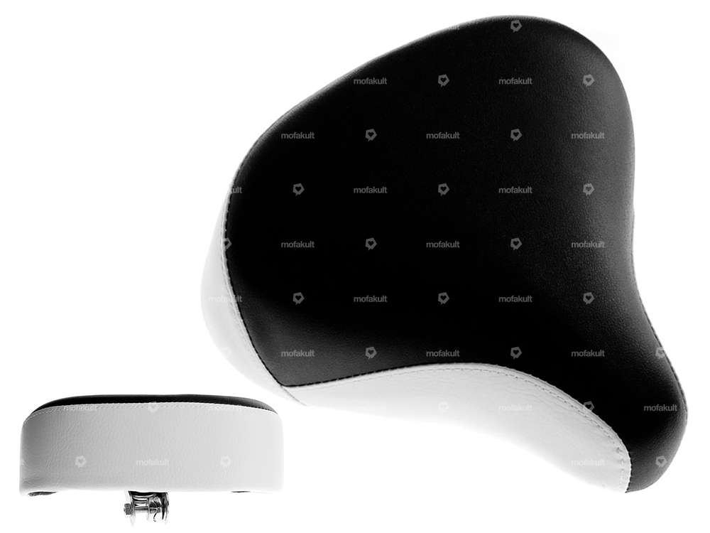 Saddle black / white | MCB / Monark / Crescent Carousel Image 1