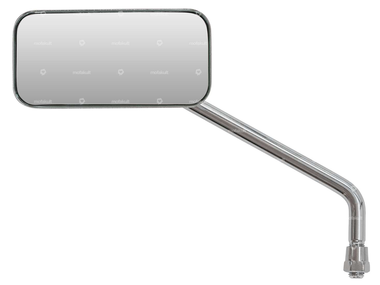 Mirror "Chopper" left chrome Carousel Image 1