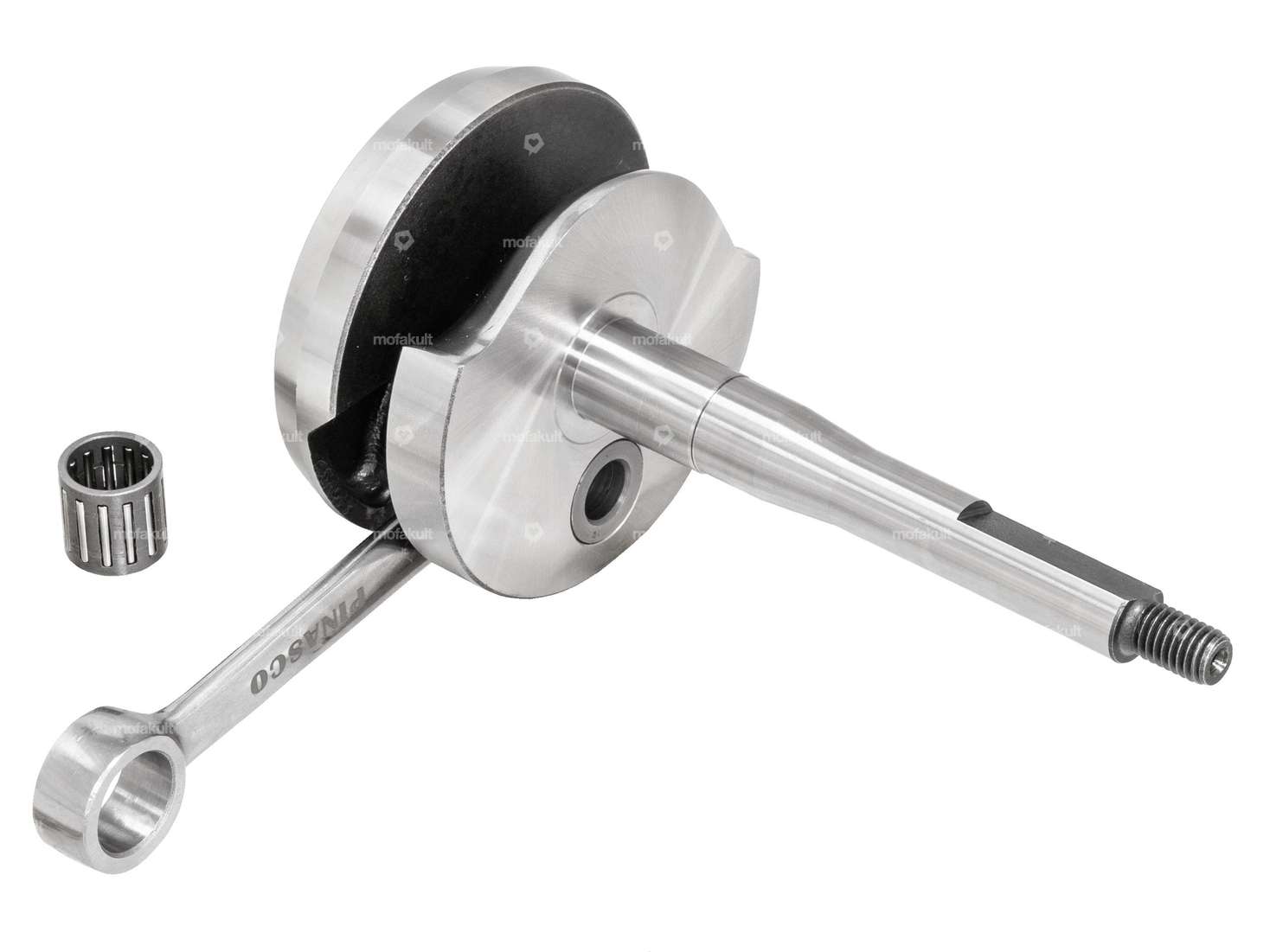 Pinasco crankshaft "Racing" 12 mm KoBo | Piaggio Ciao, SI, Bravo, Boxer Carousel Image 1