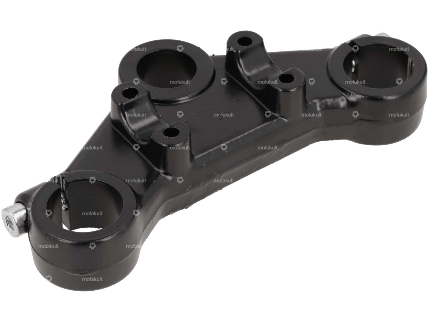 EBR upper triple tree aluminum Harry (Ø 30 mm spars) black Carousel Image 1