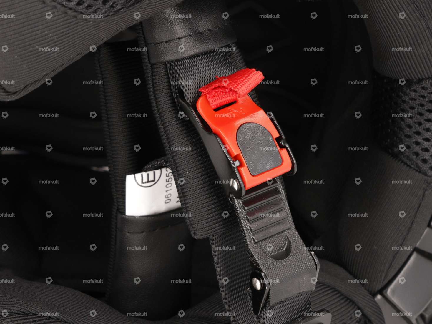 IXS cross helmet black matt (XL) Carousel Image 5