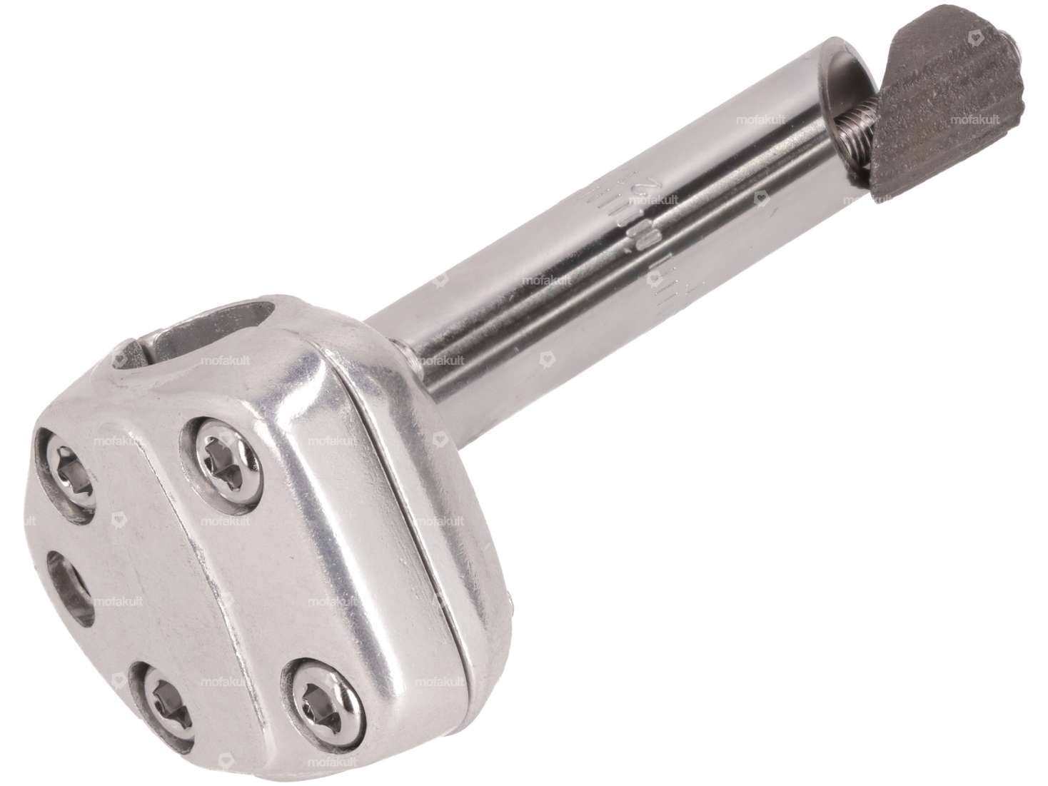 GPO handlebar stem 21 mm (4-point adjustment for fork plate handlebars) Carousel Image 2