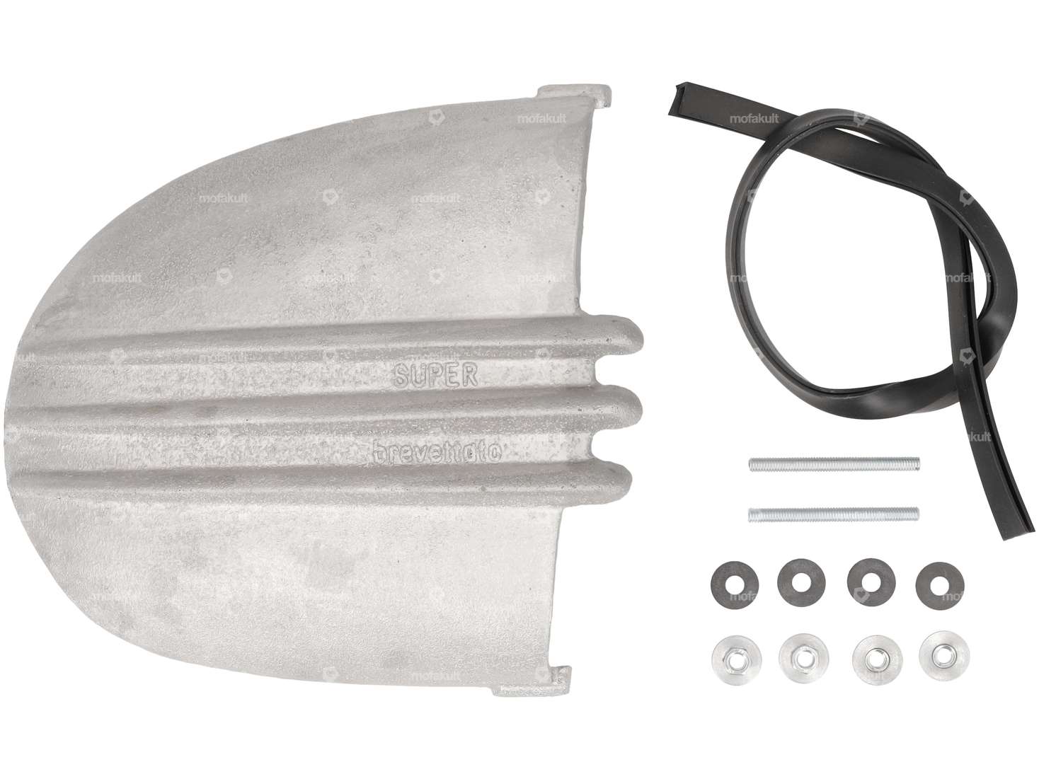 Bollag Motos air scoop set side cover | Vespa Wideframe Carousel Image 1