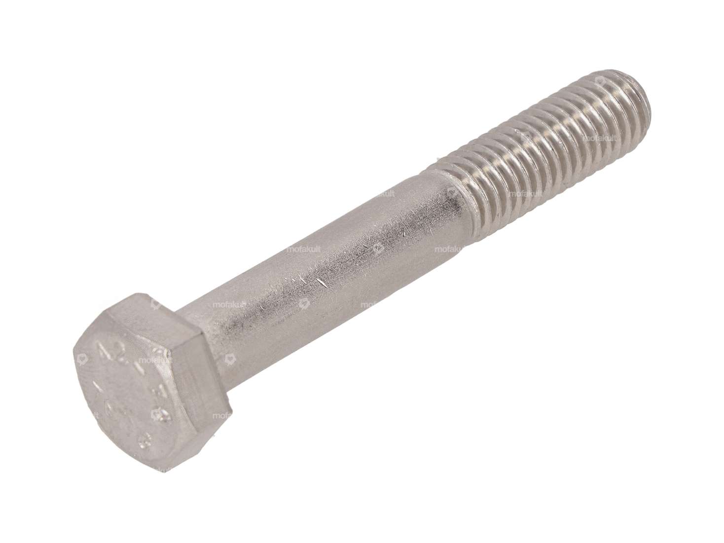 M8x55 hexagon head screw with stainless steel shank Carousel Image 1