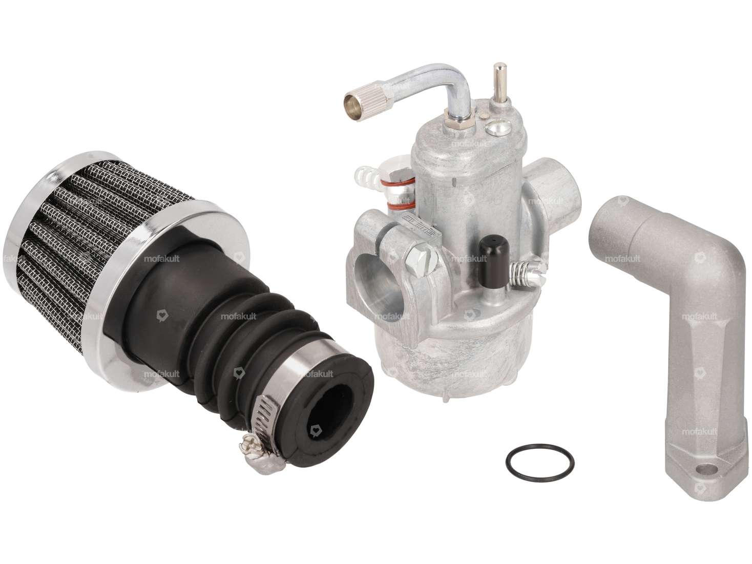 swiing® ingenious carburetor set 15 mm (Bing SRE) | Puch X30 NS, NL Carousel Image 2