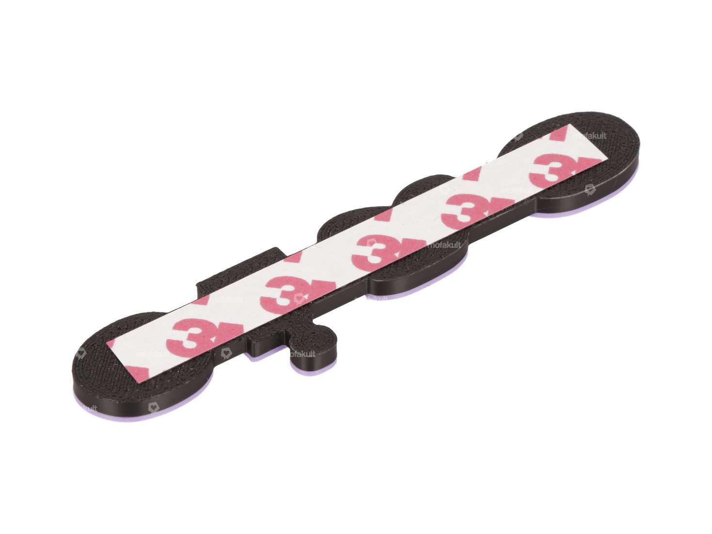 Emblem "ciao" plastic 3D purple / black Carousel Image 2