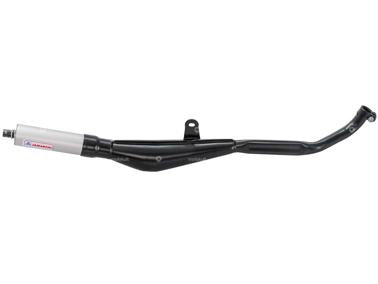Jamarcol Mini Exhaust black | Piaggio Ciao, Bravo Carousel Image 1