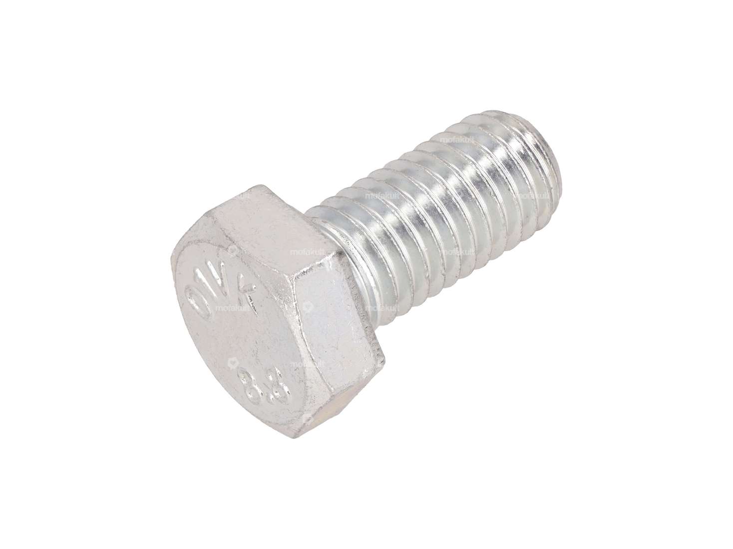 M12x25 hexagon head screw, galvanized Carousel Image 1