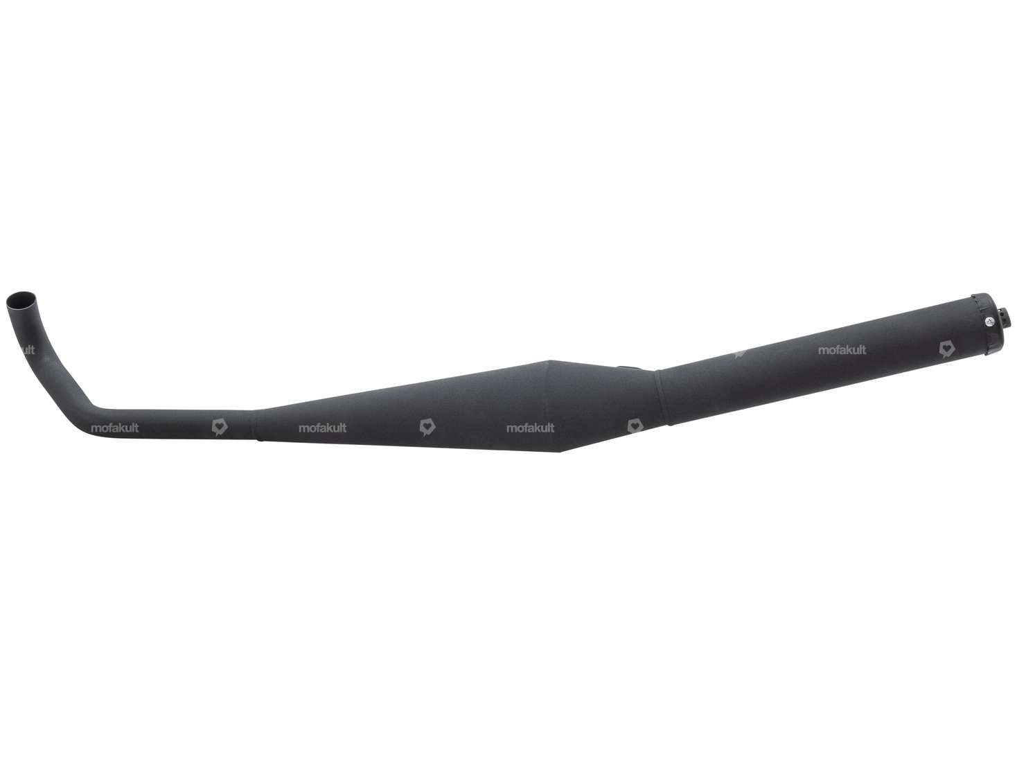 HOMOET exhaust P4 28 mm black | Hercules Prima, Optima Carousel Image 1