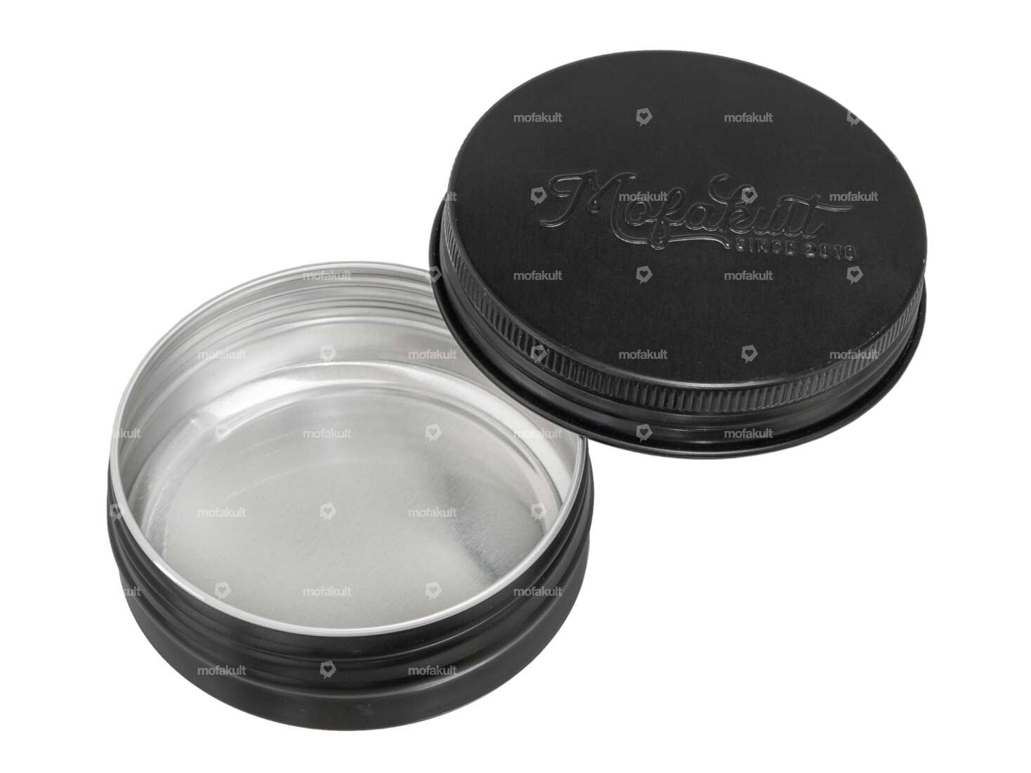 mk-Merch can mofakult with screw cap "Black Edition" Carousel Image 1