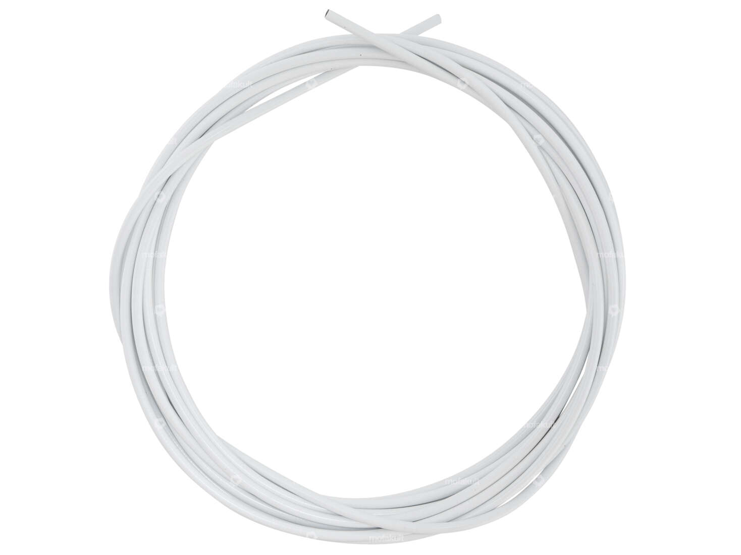 Cable sheath Ø 5 mm white (6 meter roll) PTFE-greased Carousel Image 1
