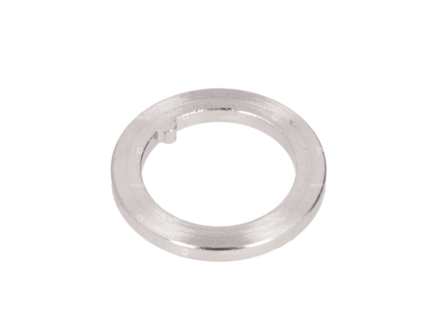 swiing® revival nose disk M18 pedal axle chrome Carousel Image 1