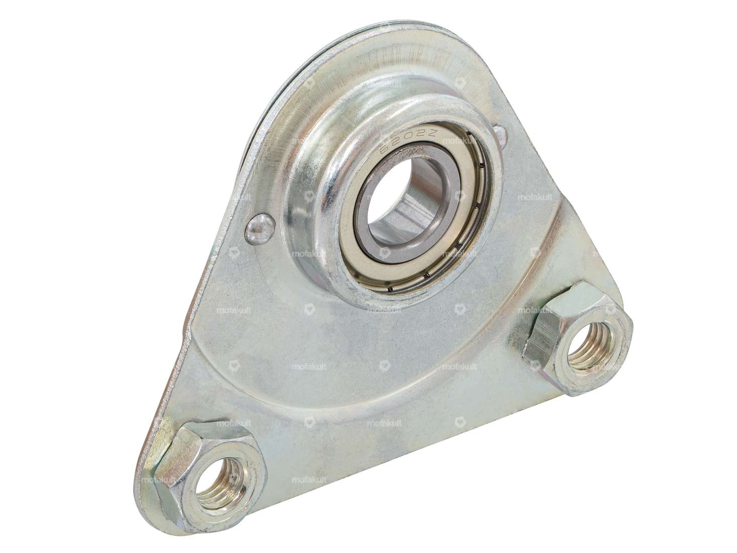 Triangular bearing plate galvanized | Piaggio Ciao, SI, Bravo Carousel Image 1