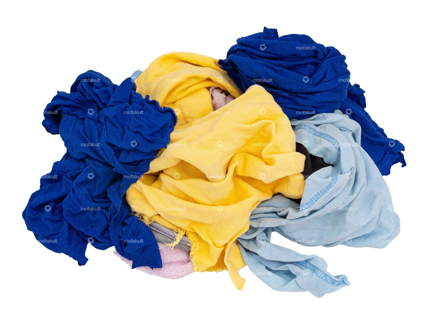 Cleaning cloth tricot mixed 5 kg Carousel Image 2