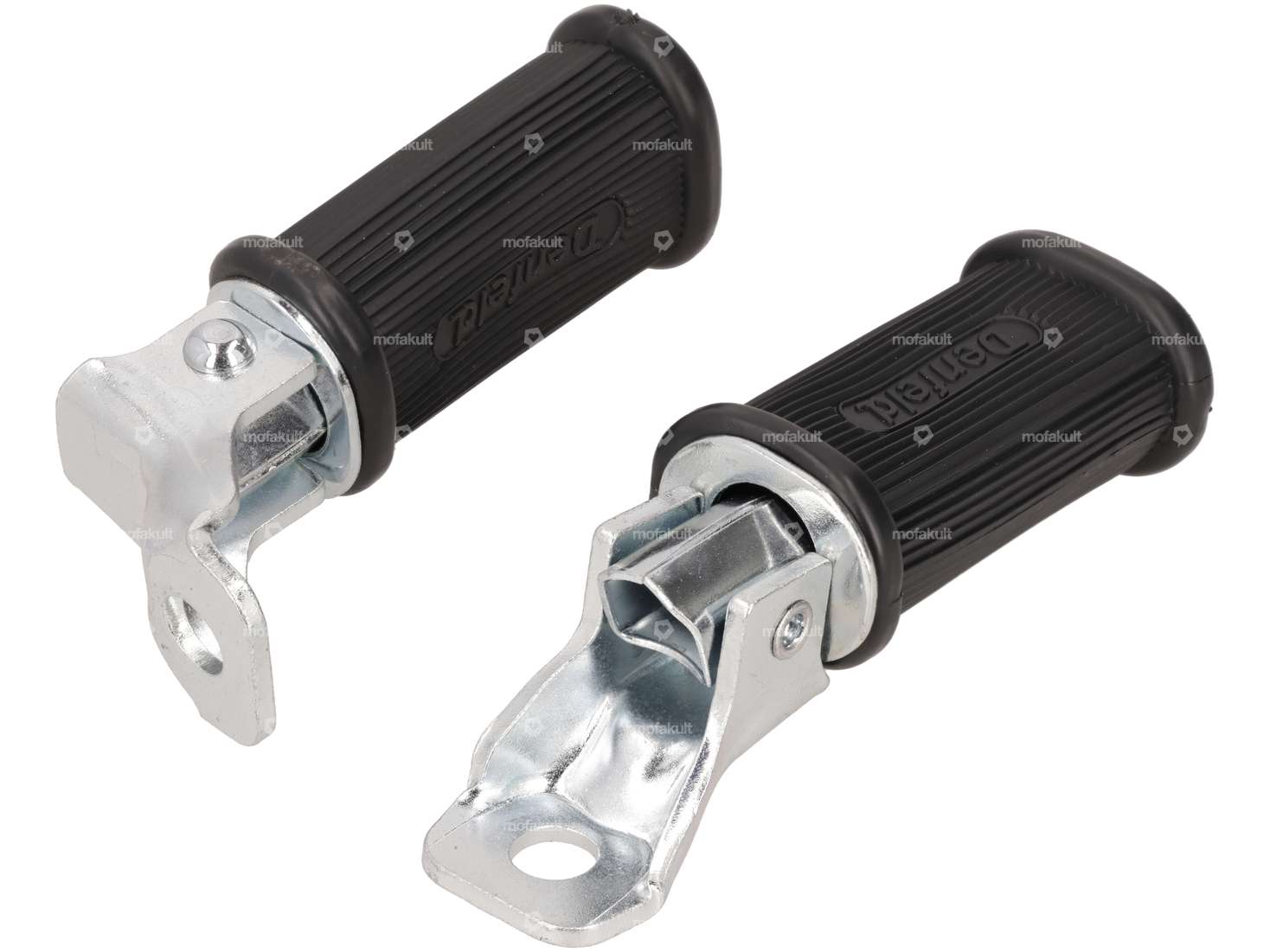 Denfeld footrests square mounting bottom NOS Carousel Image 2