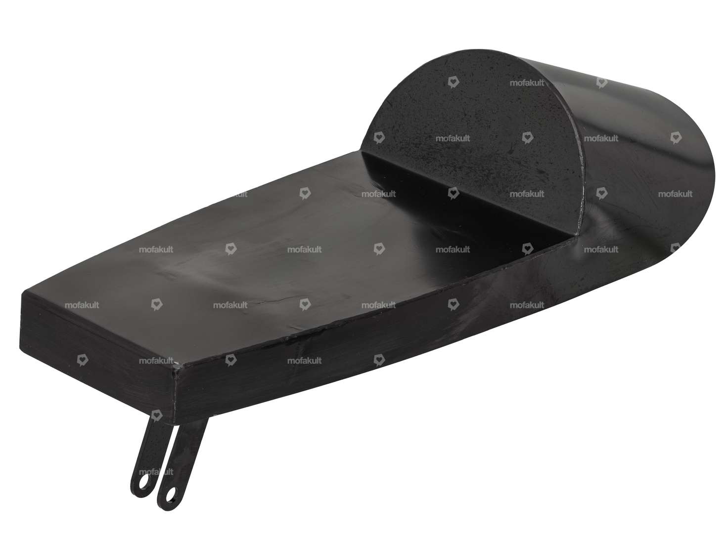 MLM saddle shell Cafe Racer round black | Puch Maxi Carousel Image 1