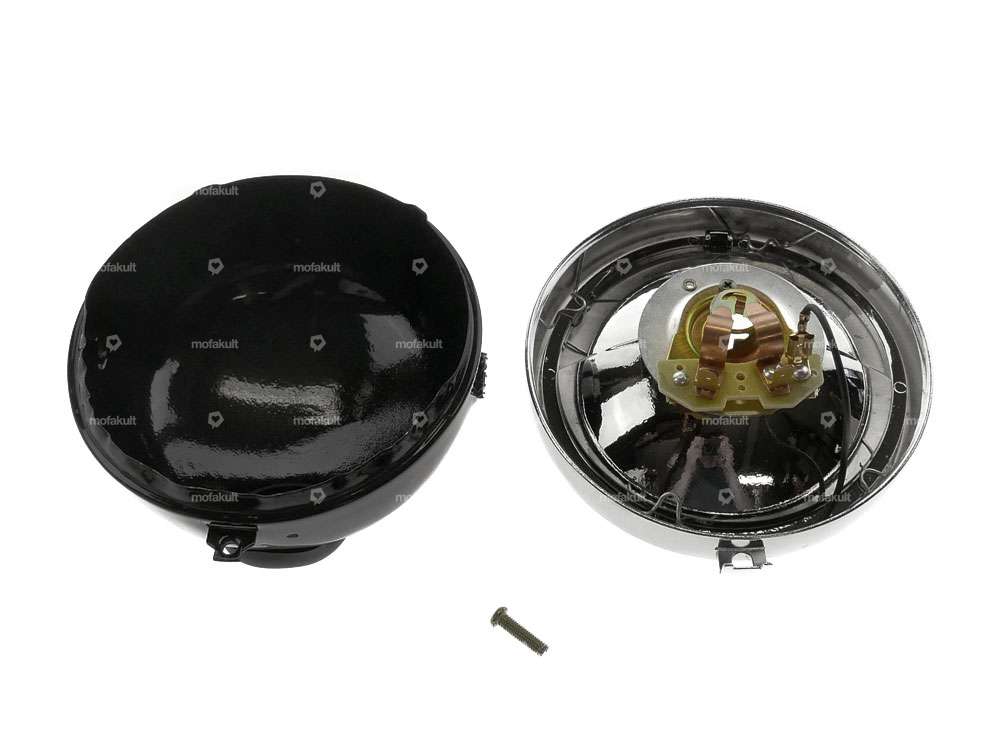 Headlight CEV Typo 105 black / chrome Carousel Image 5