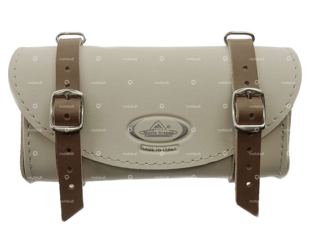 Saddle bag "Classic" cream / light brown Carousel Image 2