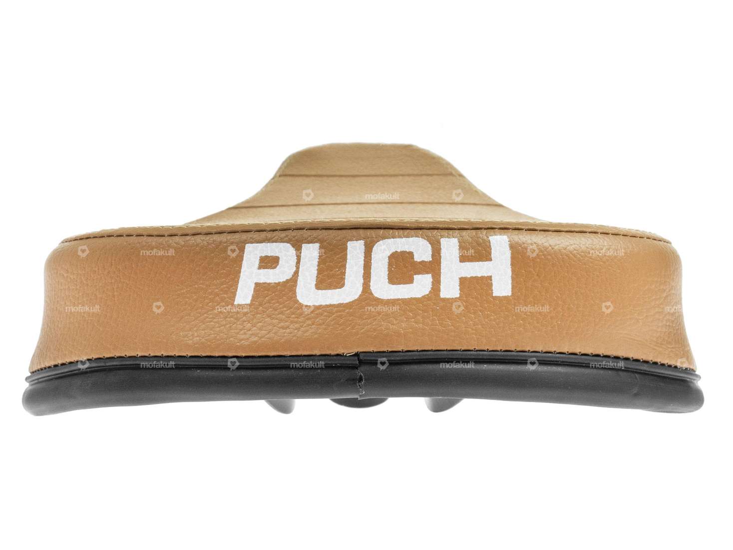 Saddle "PUCH" lettering extra flat beige Carousel Image 3