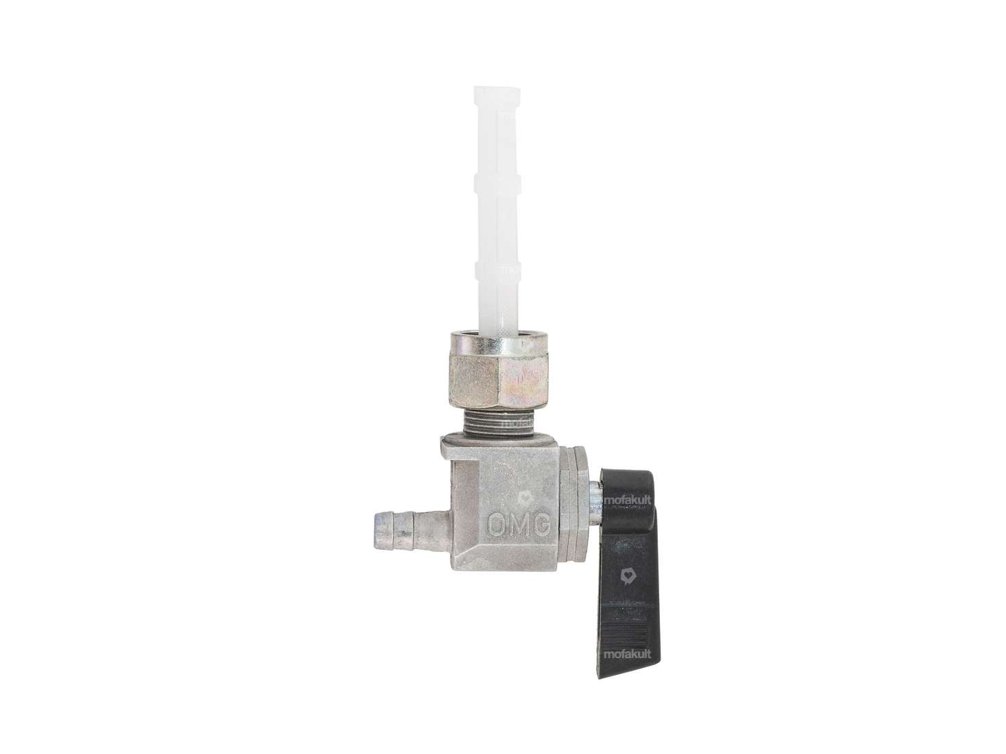 OMG fuel tap vertical M12x1 (with union nut) outgoing to the rear Carousel Image 1