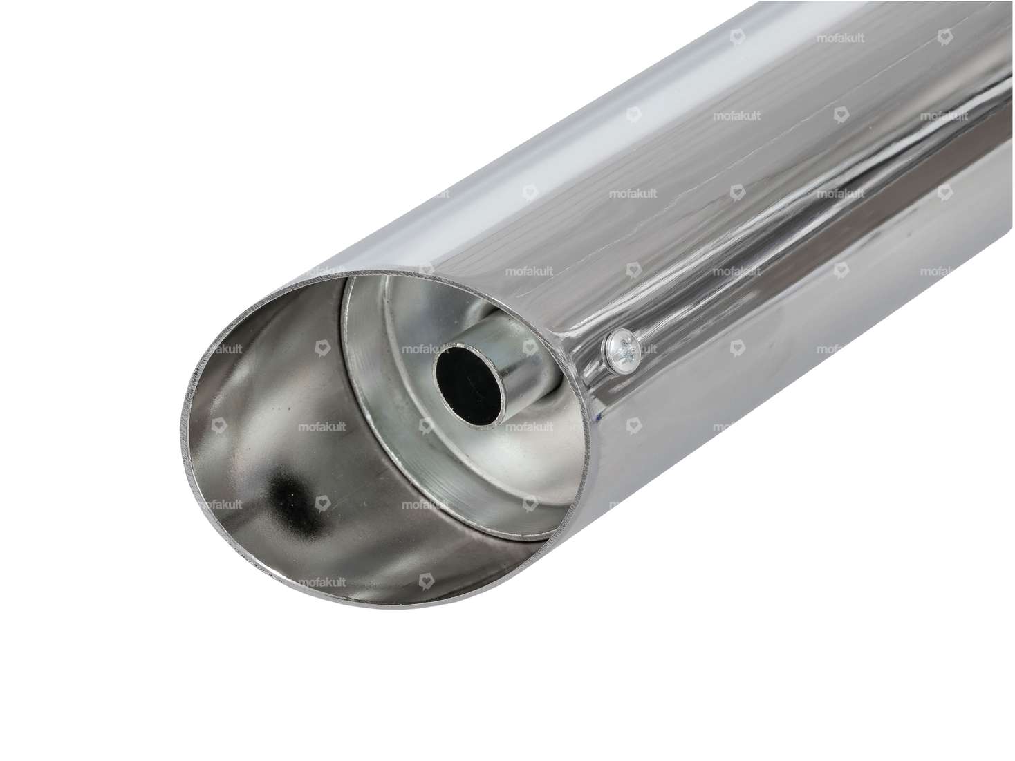 Exhaust Boss Demper Ø 28 / 60 mm with lug chrome | Puch Carousel Image 7