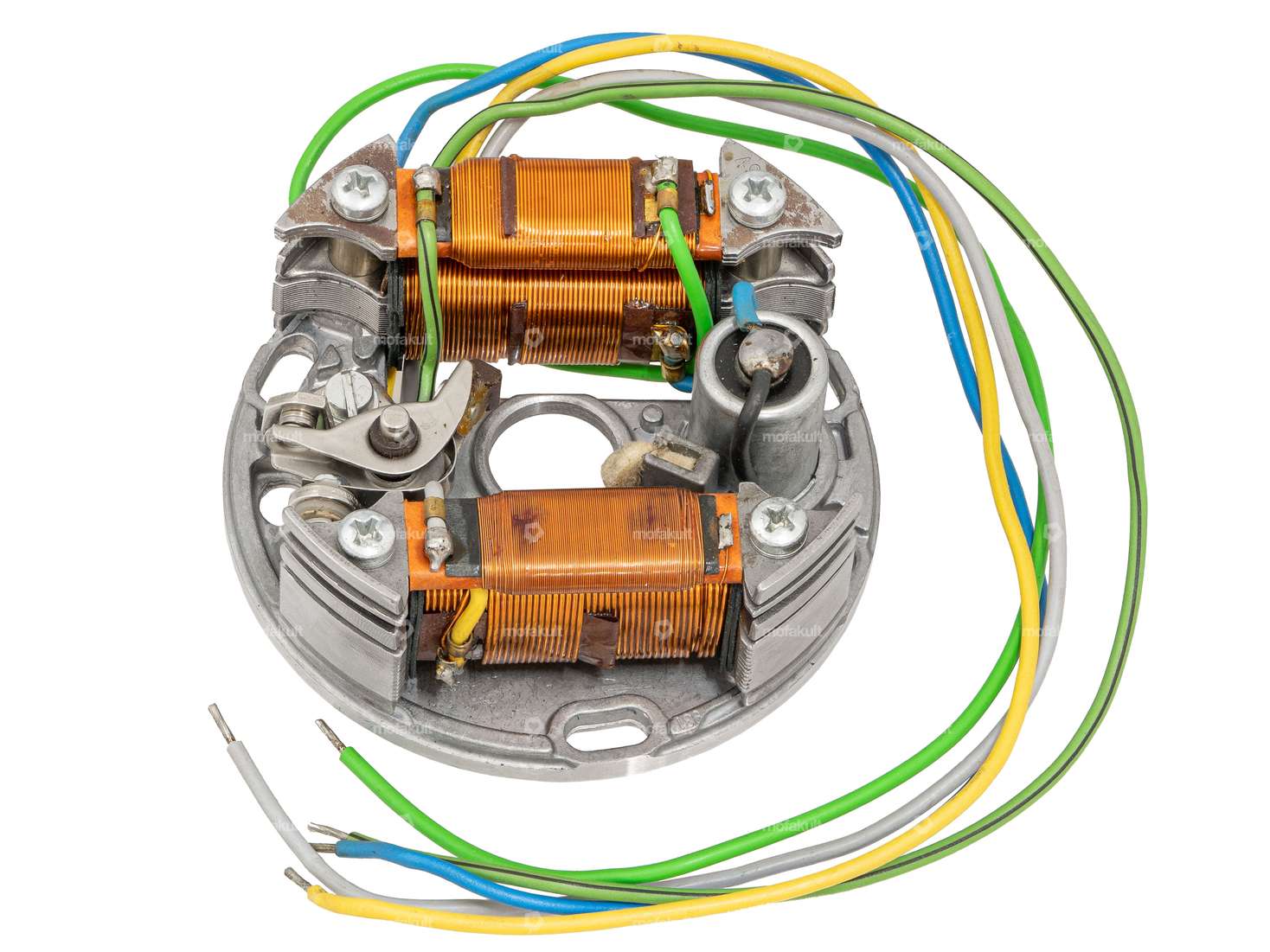 BOSCH ignition plate (external ignition coil) additional light coils 6V 22-5/10W NOS Carousel Image 1