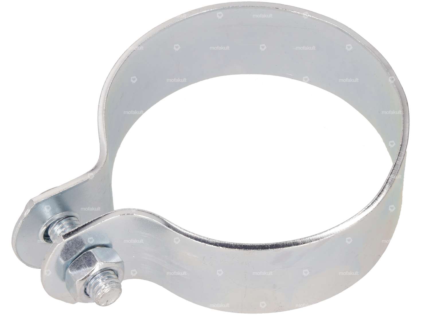 Exhaust clamp 70 mm galvanized Carousel Image 1