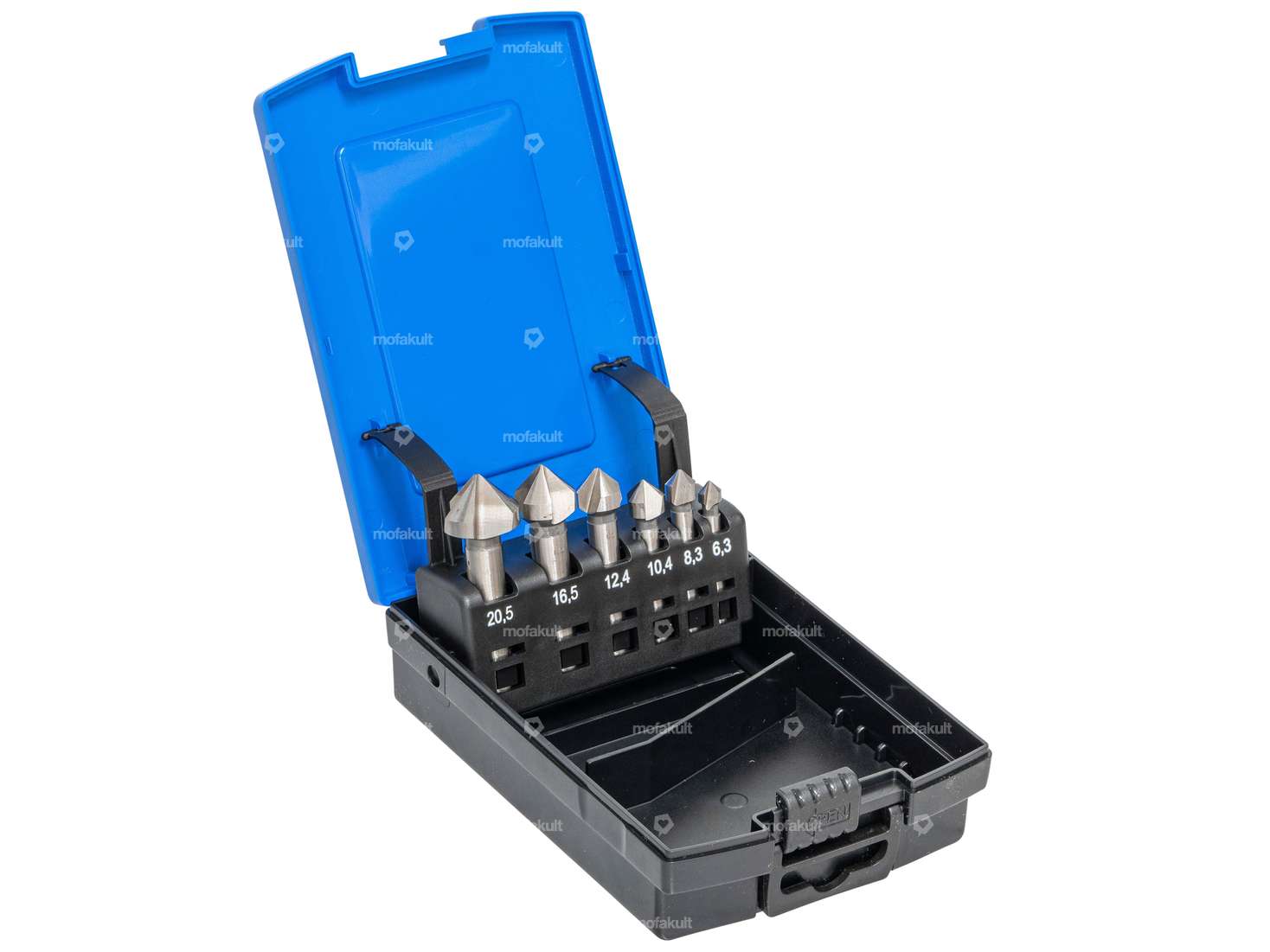 BGS Countersink 90° Ø 6.3 - 20.5 mm HSS 6 pcs. Carousel Image 1