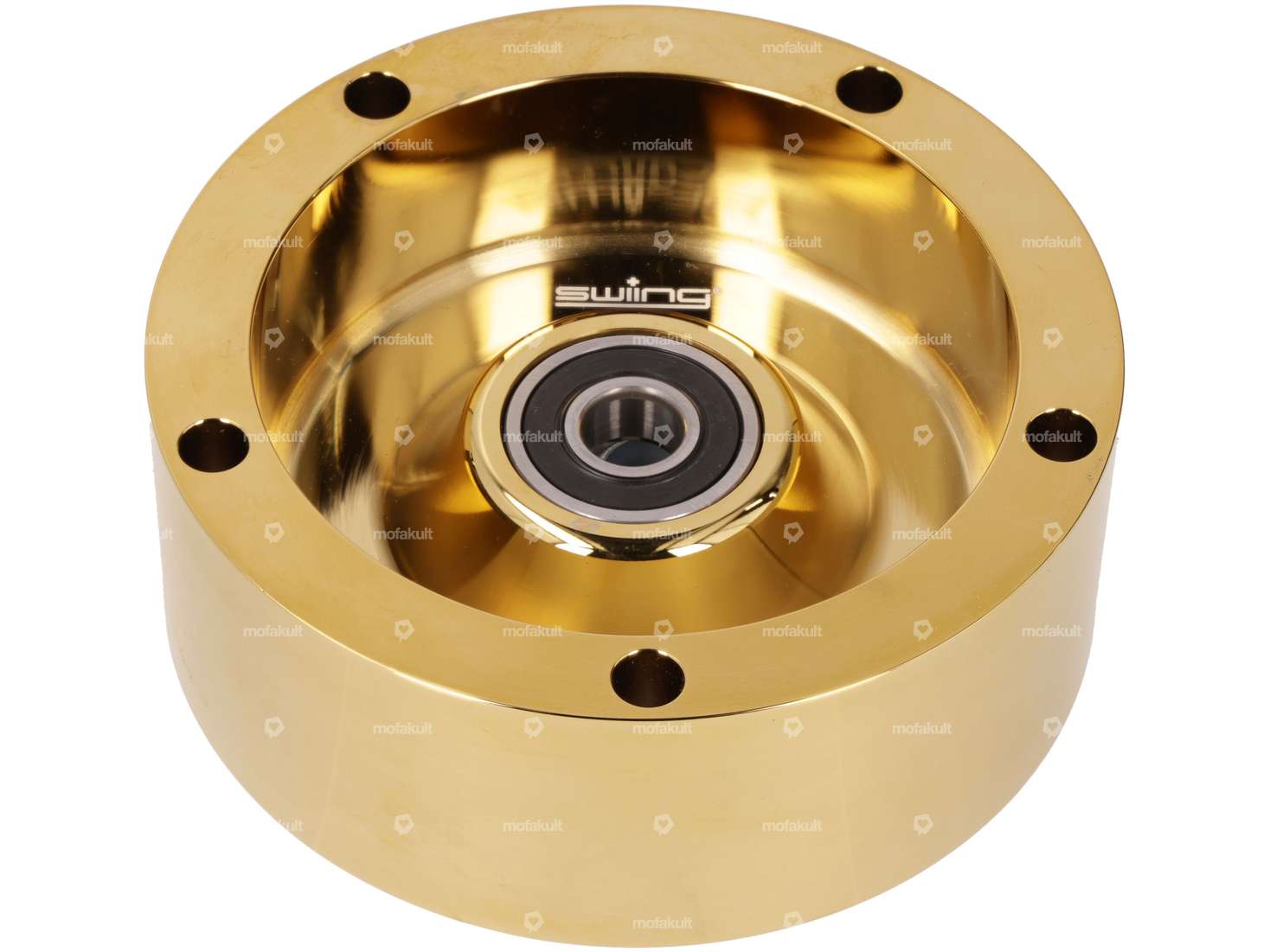 swiing® ingenious wheel hub disc brake cast rim gold | Puch Carousel Image 1