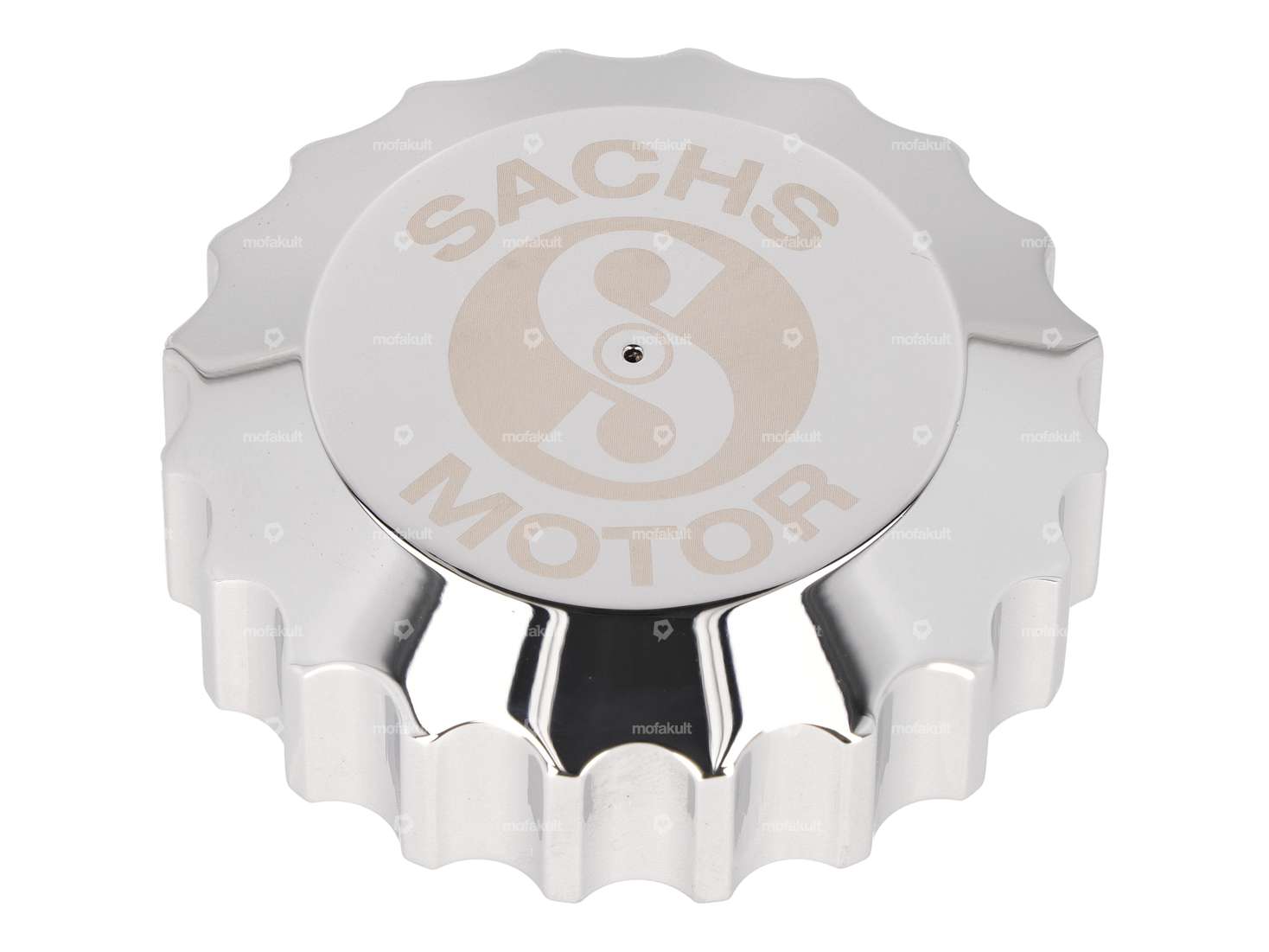 66HEROES Tank cap "Sachs" bayonet 30 mm chrome Carousel Image 1