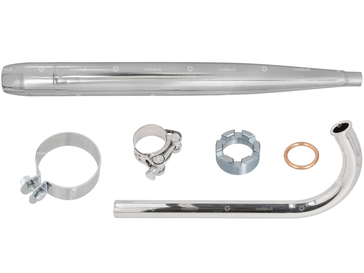 swiing® ingenious resonance exhaust set Ø 28 / 70 mm | Sachs 50/2 Carousel Image 1