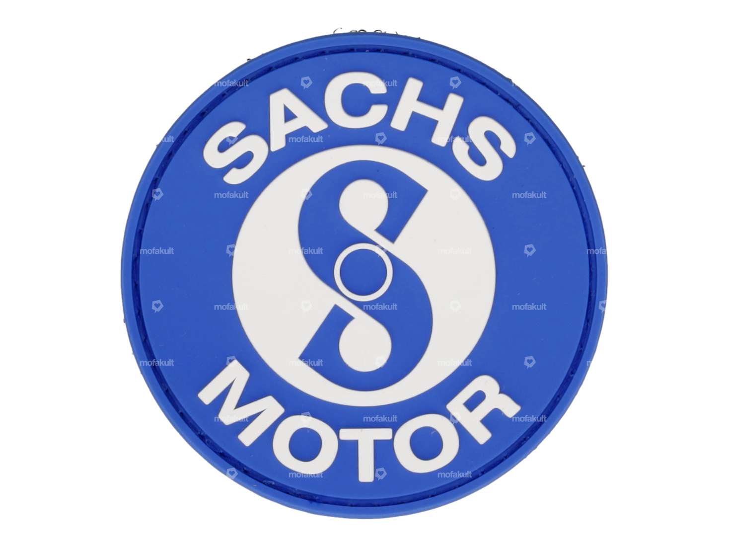 mk-Merch patch "SACHS" rubber round Carousel Image 1