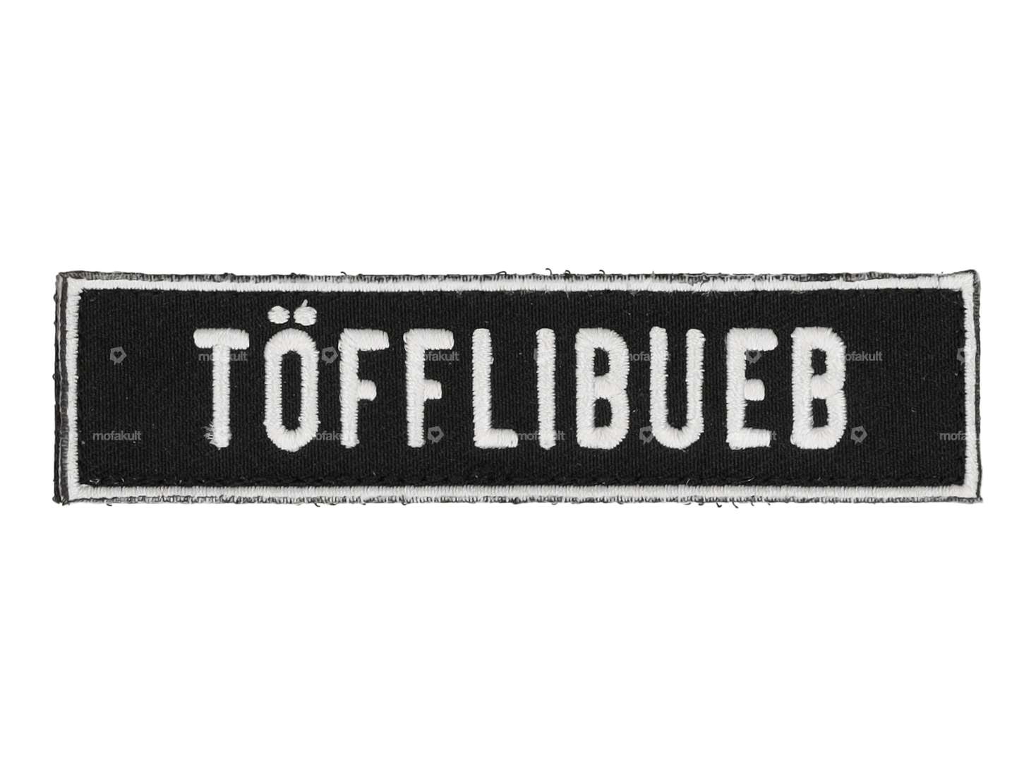 mk-Merch patch "TÖFFLIBUEB" black Carousel Image 1