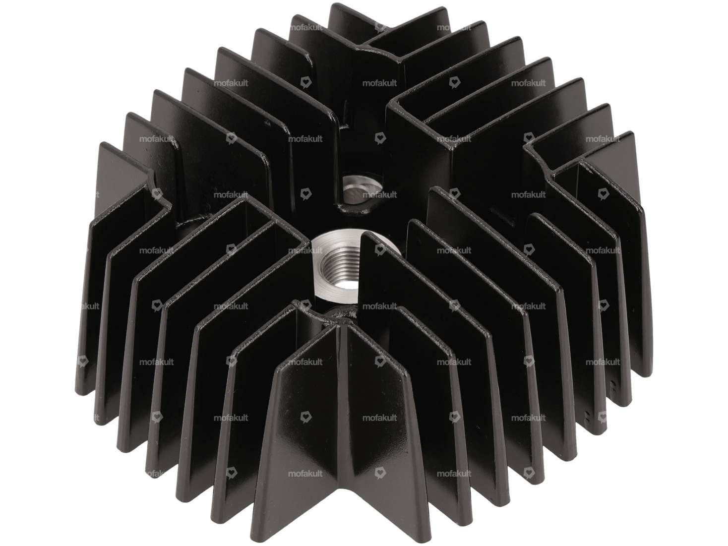 AKOA 43.5 mm cylinder head black | Puch E50 / ZA50 (wind cooled) / ZA50 (cat.) / Z50 Carousel Image 1