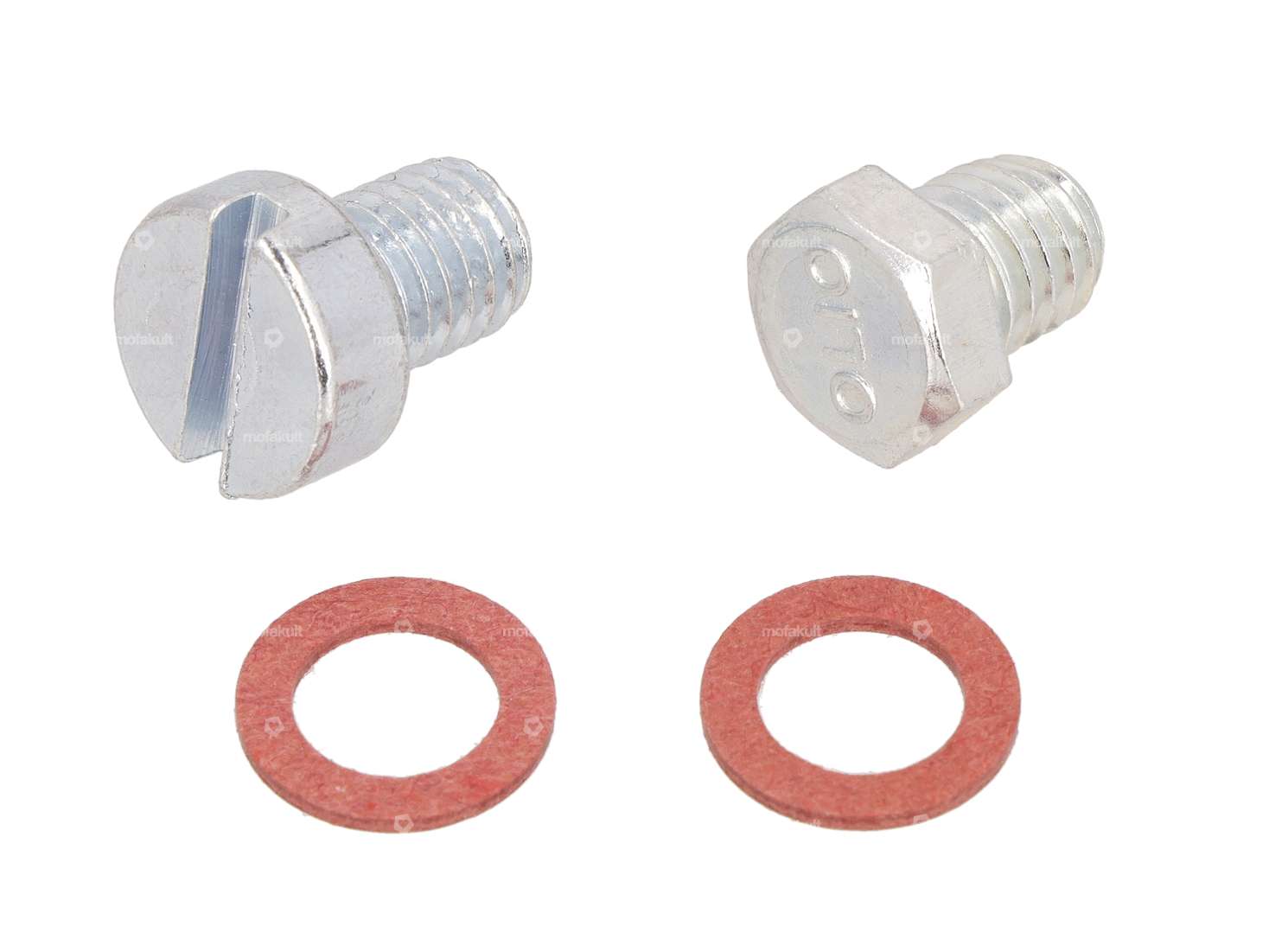 Oil change screw set | Vespa P, PX, Cosa, T5 Carousel Image 1