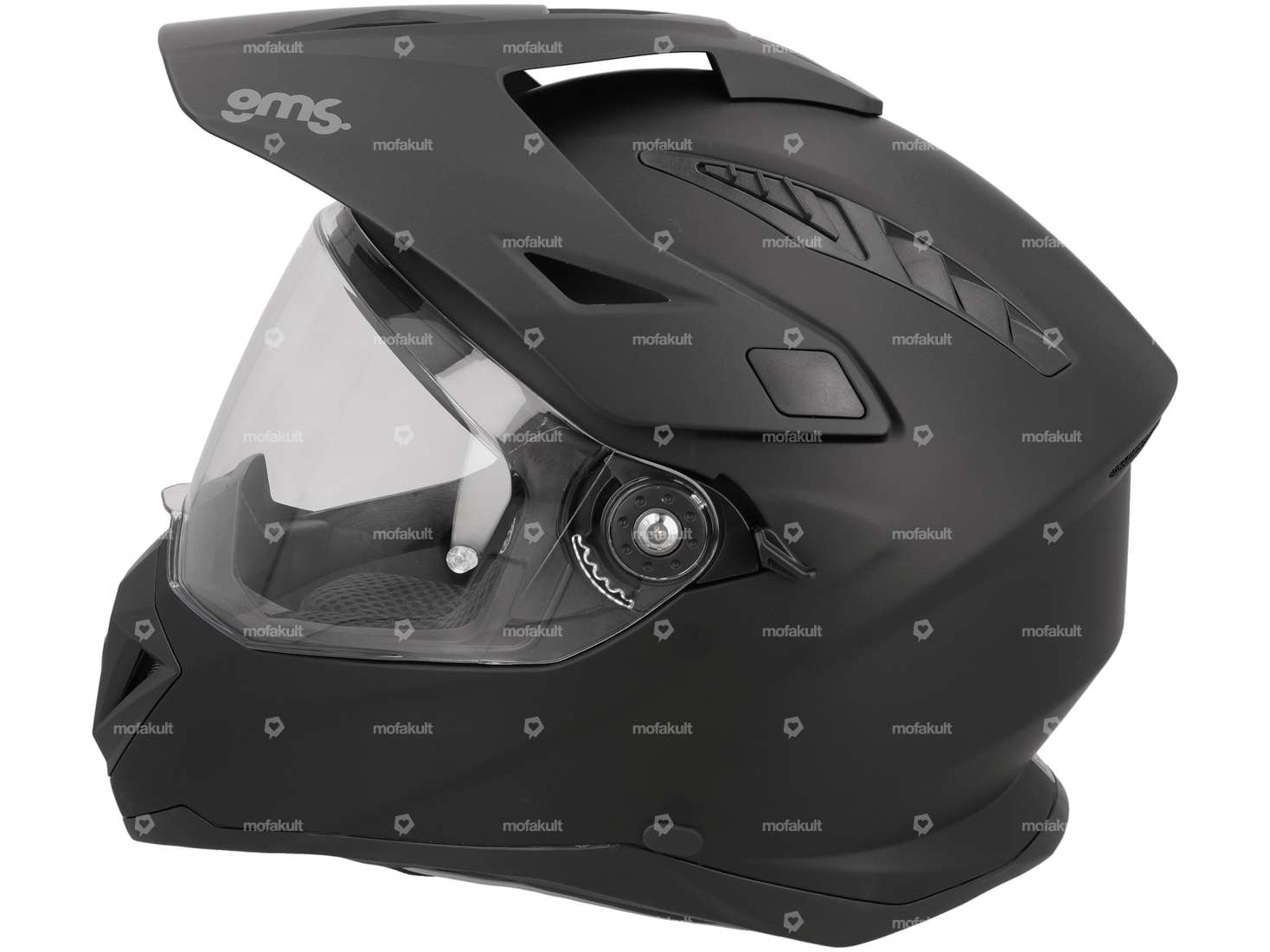 gms adventure helmet "Adventus" black-matt Carousel Image 2