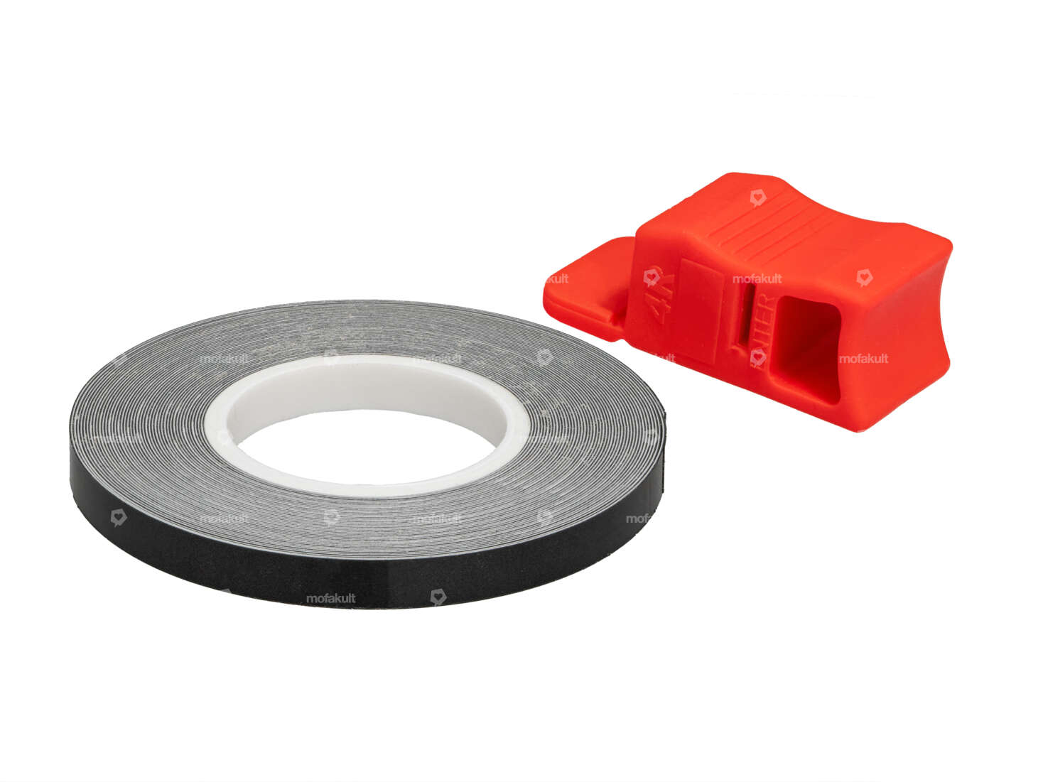 Rim tape 5 mm x 6 m black Carousel Image 1