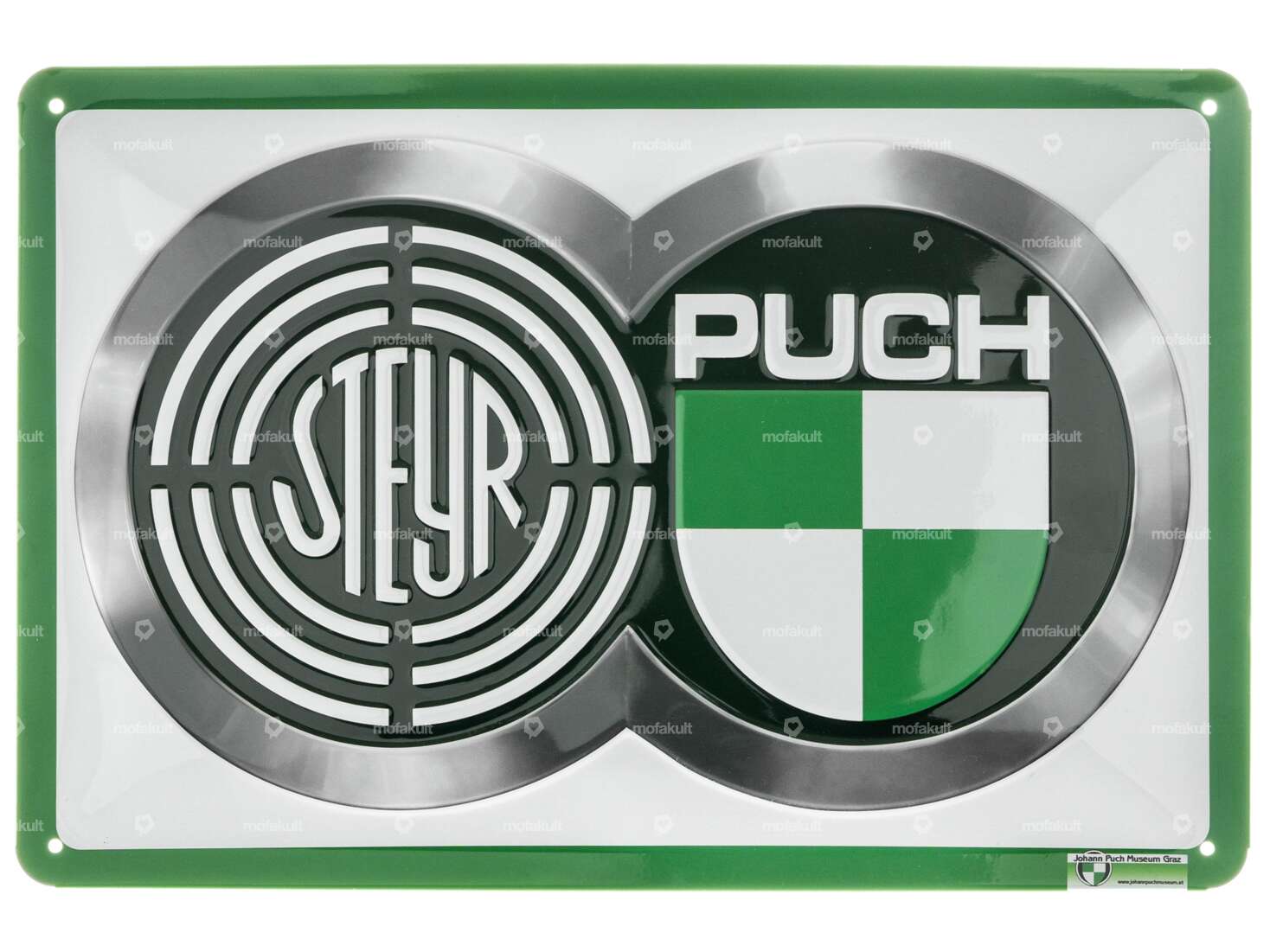 Nostalgic Art tin sign "Steyr - Puch" 30 x 20 cm Carousel Image 1