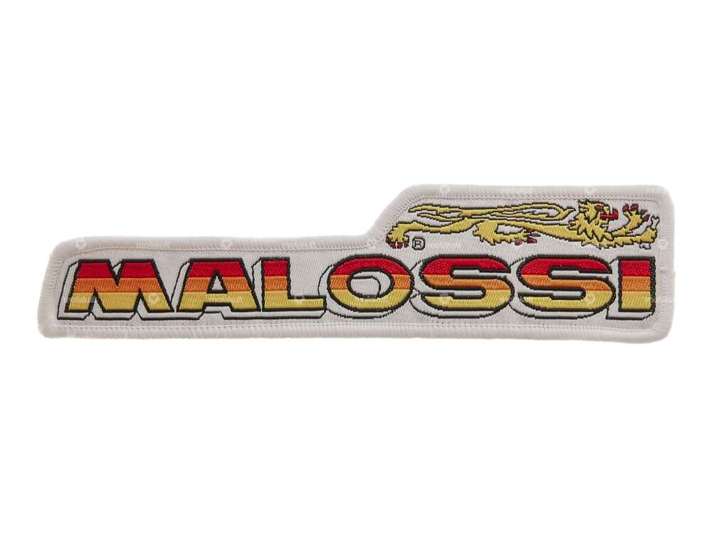 Malossi" patch 120 x 30 mm Carousel Image 1