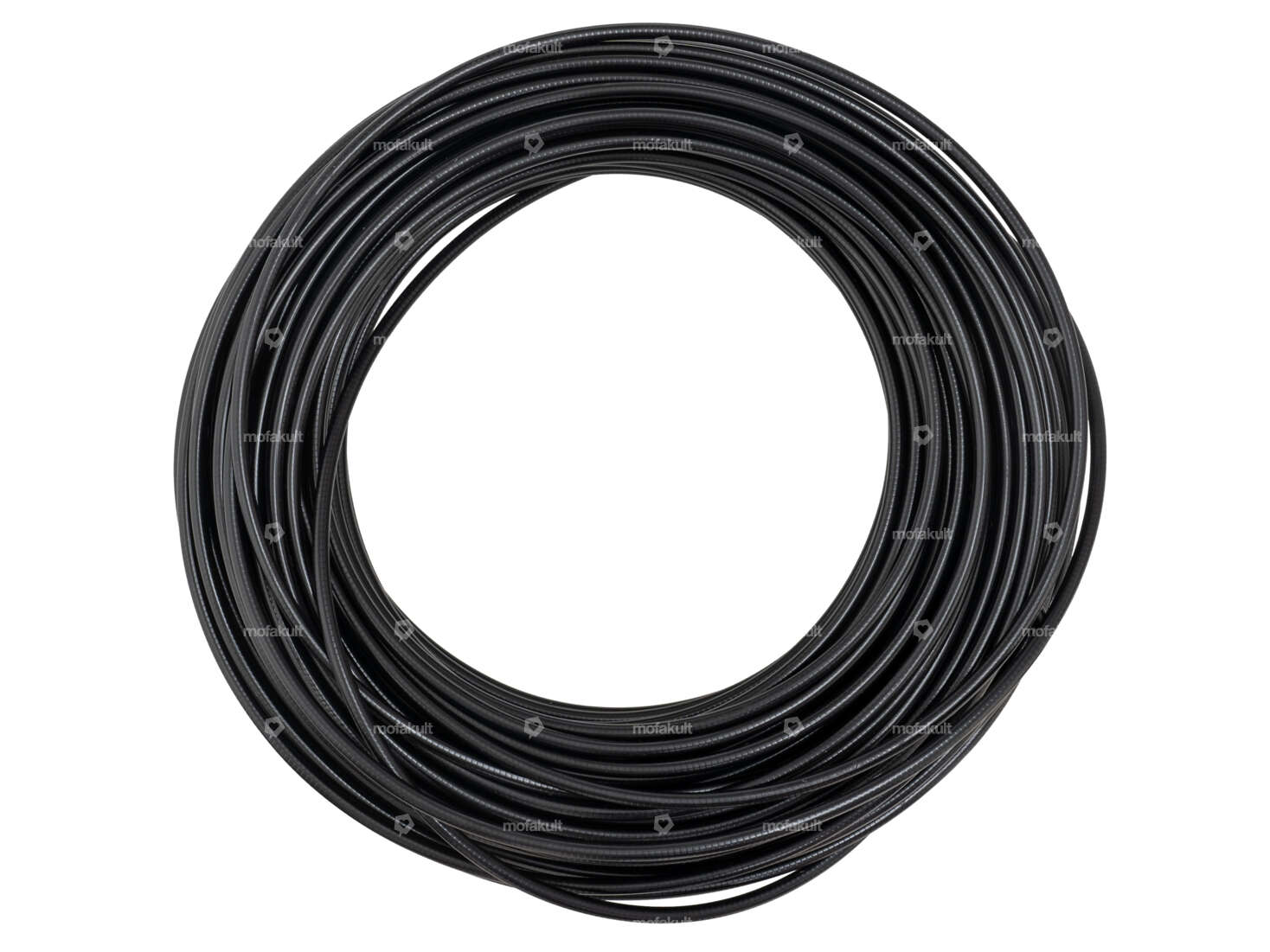 Cable sheath Ø 6 mm black (50 meter roll) PTFE inner sheath Carousel Image 1
