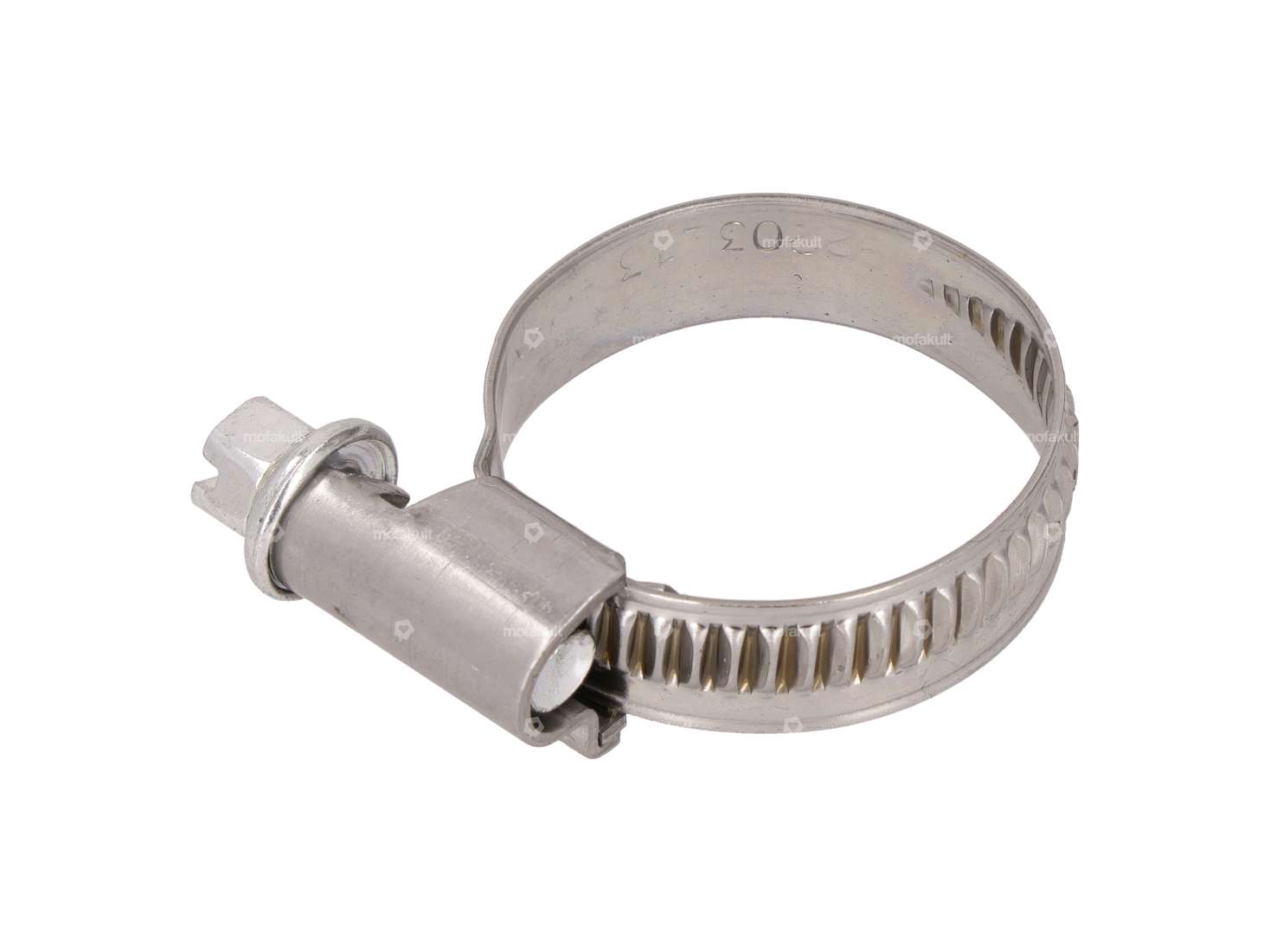 GEMI screw clamp 16 - 27 mm W2 Inox / galvanized Carousel Image 2