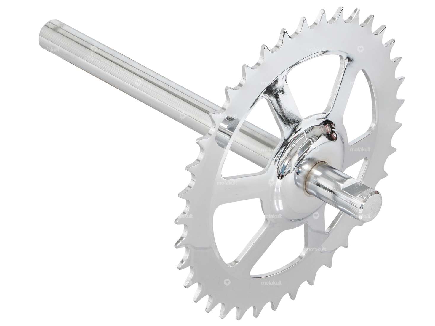 GPO chrome pedal axle | Puch X30 NS, NL Carousel Image 1