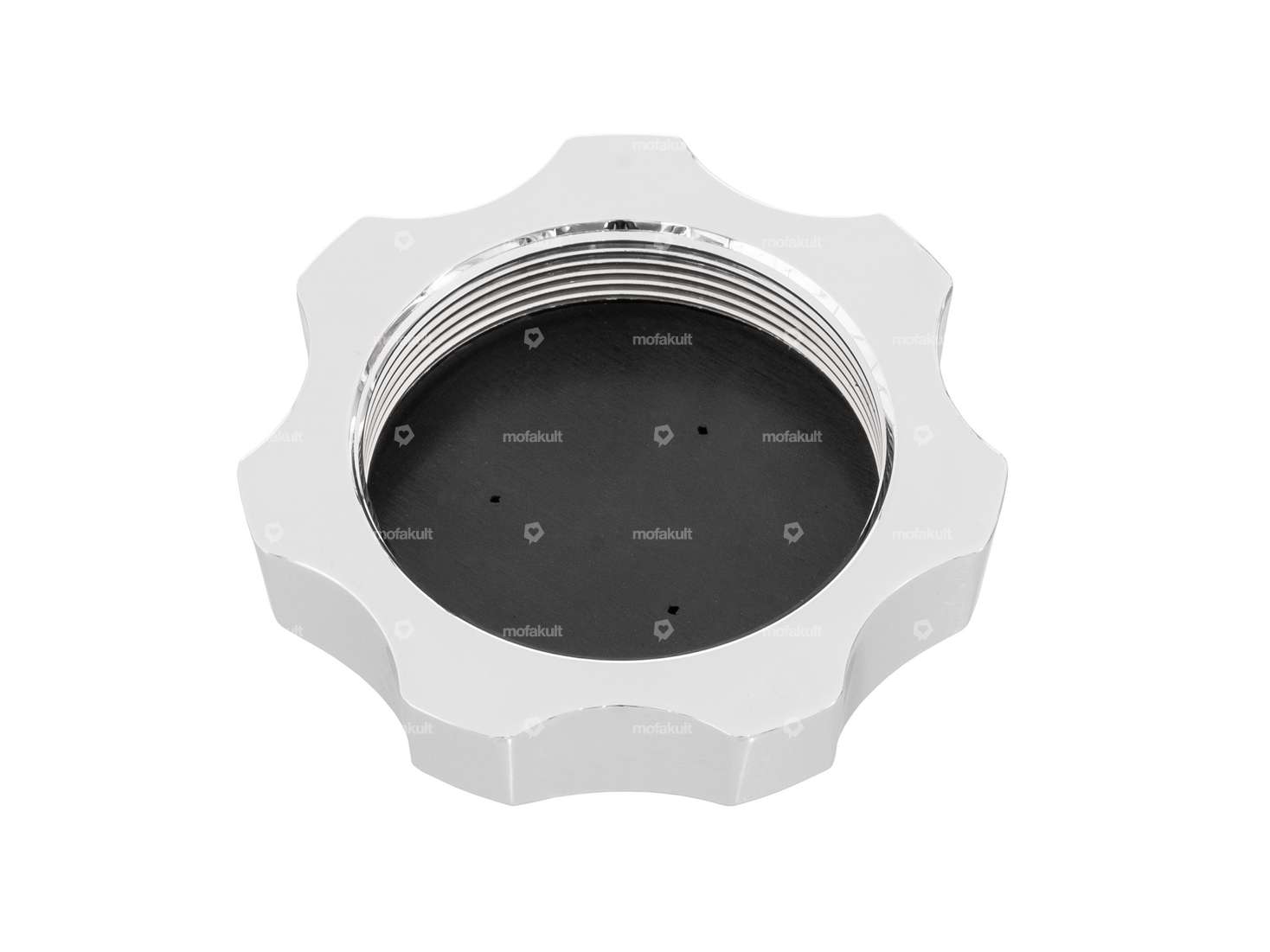 66HEROES Tank cap M42x1.5 aluminum chrome | Sachs Carousel Image 2